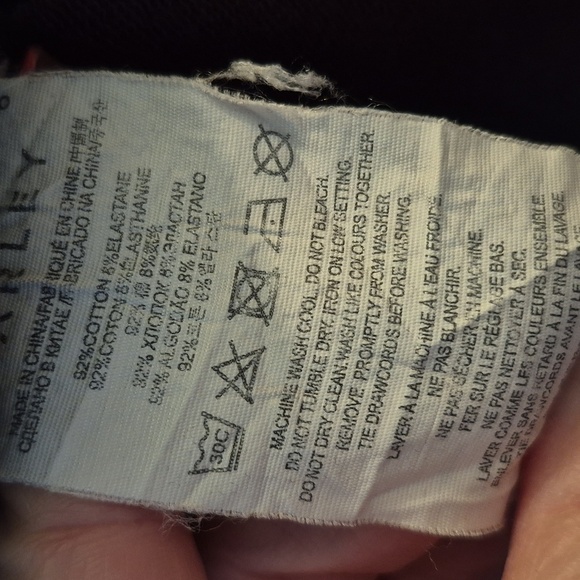 Varley Warwick Chocolate Plum Funnel Neck Side Zip Drawstring Oversized Small - Picture 9 of 9